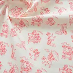 Line Art White Red