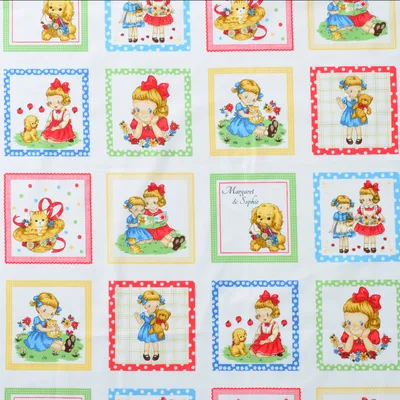 Fabric Printing And Dyeing Cartoon Cotton Floral Print Photo On White - Shop at LoveMi