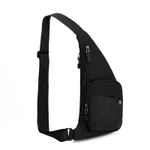 New Shoulder Messenger Women's Chest Bag Waterproof - Black