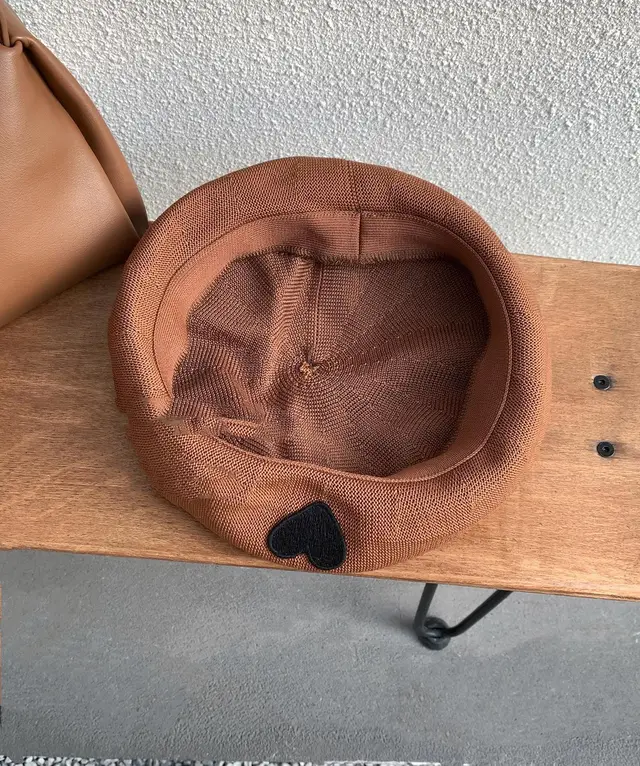 Women's Fashion Personality Love Breathable Beret Brown - Shop at LoveMi