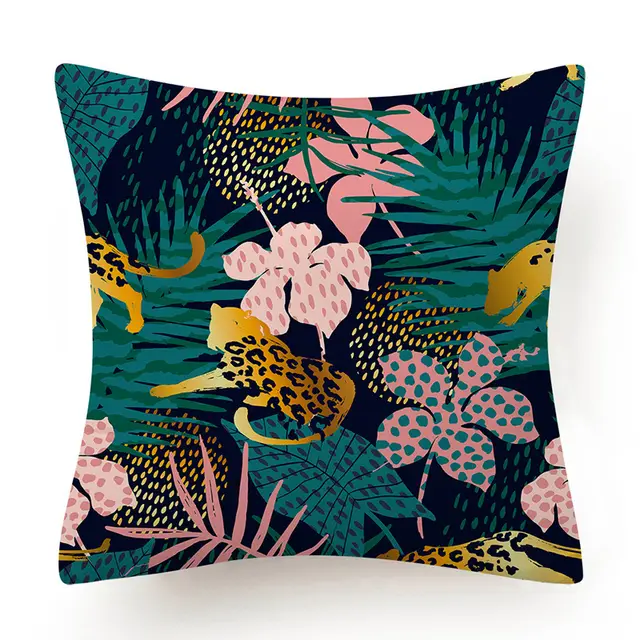 Home Fashion Living Room Sofa Printed Cushion Cover 8 - Shop at LoveMi