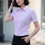 2078Pointed Collar Pink