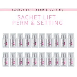 ICONSIGN 10 Pairs Pouch Eyelash Perm Lotion Lashes Lift Quick Perming 5 To 8 Minutes Beauty Makeup Tools - 10Pairs