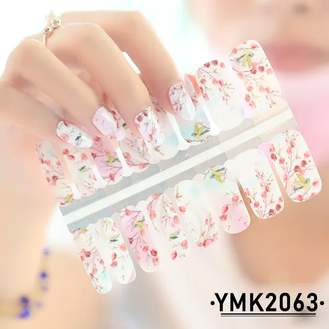 Solid Color Stickers Nail Film Ymk2063 - Shop at LoveMi