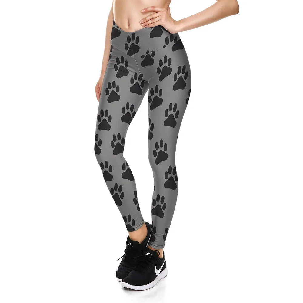 Summer Women's High Waist Sports Pants Photo Color - Shop at LoveMi