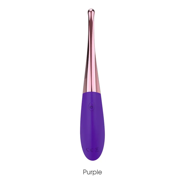 Female Massage Silicone USB Rechargeable Toy Purple - Shop at LoveMi