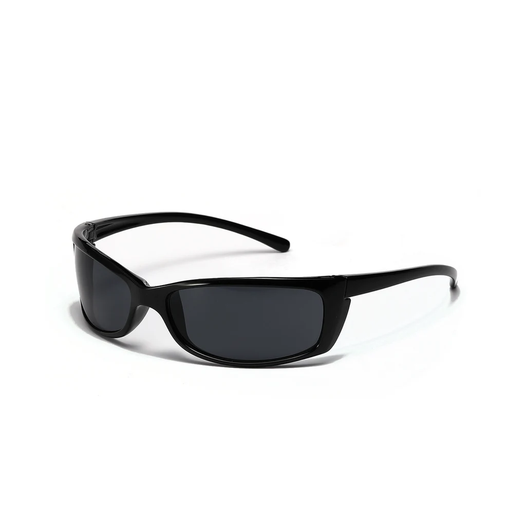 Millennium Style Sports Silver Cycling Women's Sunglasses - Black