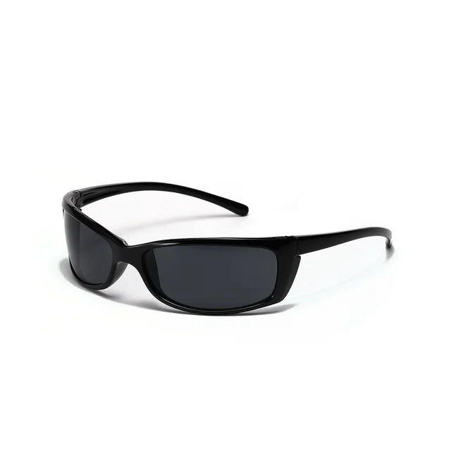 Millennium Style Sports Silver Cycling Women's Sunglasses Black - Shop at LoveMi
