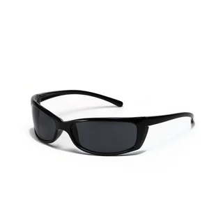 Millennium Style Sports Silver Cycling Women's Sunglasses - Black