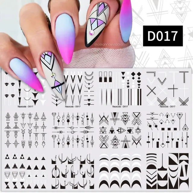 Nail Art Sticker Snake Rainbow Transfer DIY 17Color - Shop at LoveMi