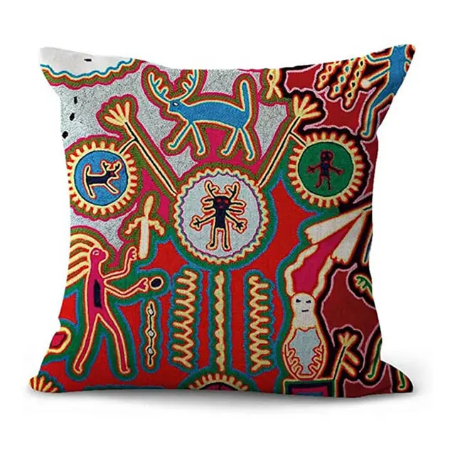 Mexican Style Cotton And Linen Pillowcase - Shop at LoveMi