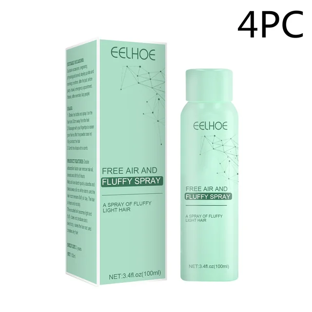 Hair Dryer Air Fluffy Degreasing Head 4Pcs 100Ml Spray - Shop at LoveMi