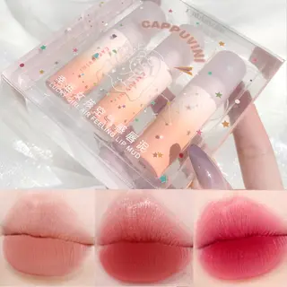Orange Gradient Cameo Brown Matte Lip Mud - A Series