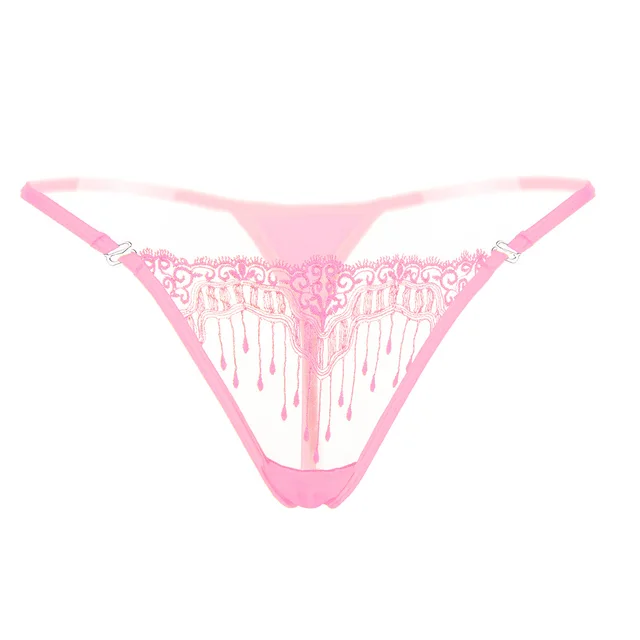 Women's Fashion Simple Lace Solid Color Shorts Pink - Shop at LoveMi