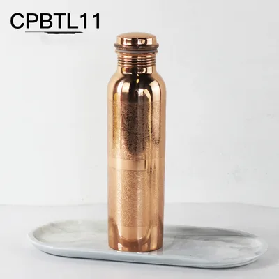 Handmade Brass Water Bottle Portable Cold Kettle Cpbtl11 - Shop at LoveMi