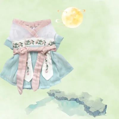 Cat Hanfu Clothes Pet Summer Thin Section 2Style - Shop at LoveMi