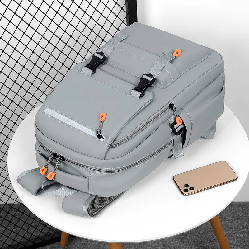 Fashion Personality Men's Casual Trend Backpack Grey - Shop at LoveMi