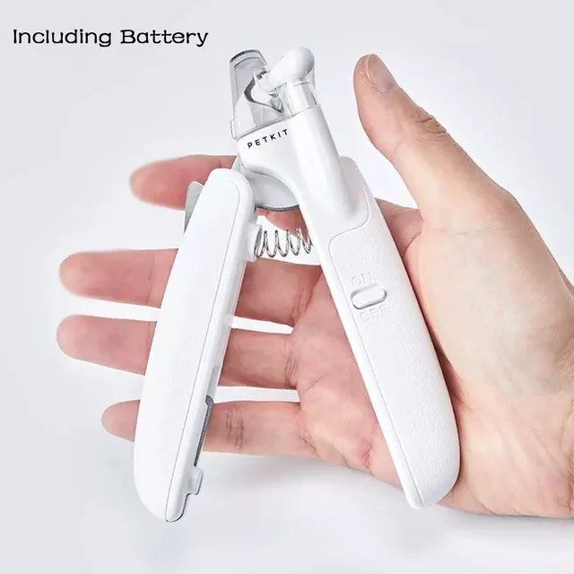 Professional Pet Nail Clipper Scissors Pet Dog Cat Nail Toe Claw Clippers Scissor LED Light Nail Trimmer For Animals Pet With Battery - Shop at LoveMi
