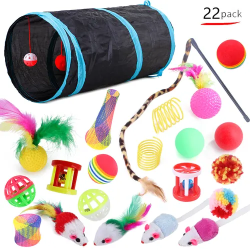 Cat Toy Set Funny Cat Assembled Toys Cat Tunnel Cat Tunnel Pet Supplies B99501 - Shop at LoveMi