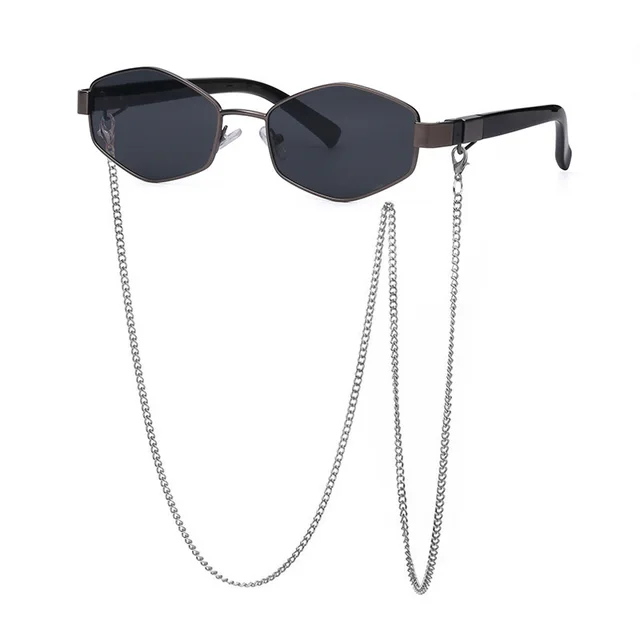 Women's Fashion Personality Chain Korean Style Sunglasses C4 - Shop at LoveMi