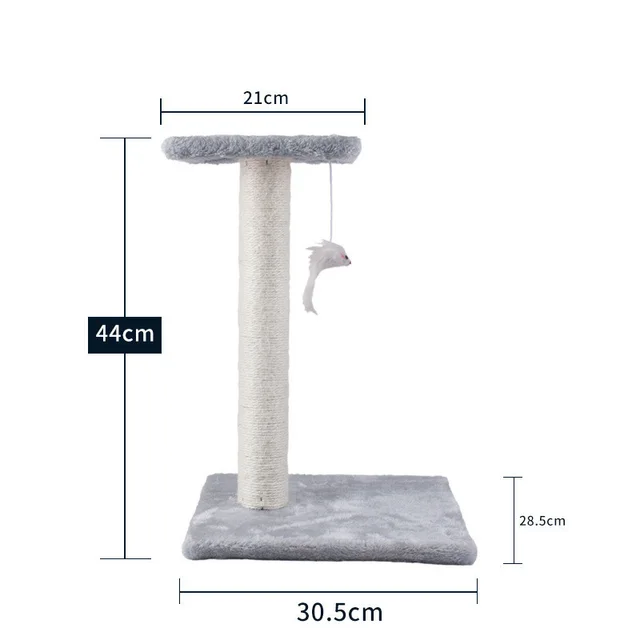 Cat Climbing Frame Integrated Column Supplies Grey Platform - Shop at LoveMi