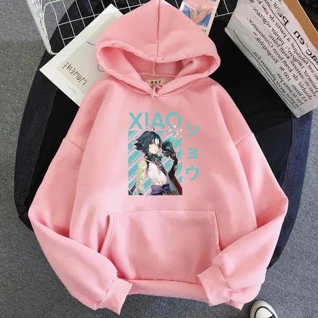Couple Fleece Hooded Pullover Sweater Pink - Shop at LoveMi