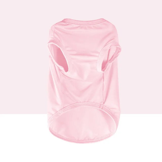 Pet Clothes Cool Summer Thin Small Medium Large Dogs Pet Products Pink - Shop at LoveMi