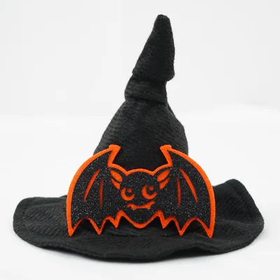 Transform Into Magic Halloween Creative Pet Halloween Hat Black Pumpkin Bat - Shop at LoveMi