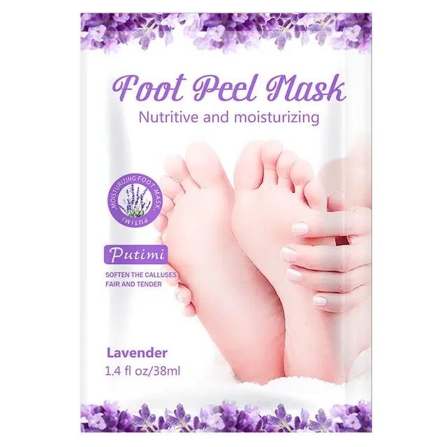Horny Dead Skin Foot Mask Calluses Slippery Lavender Foot Mask - Shop at LoveMi