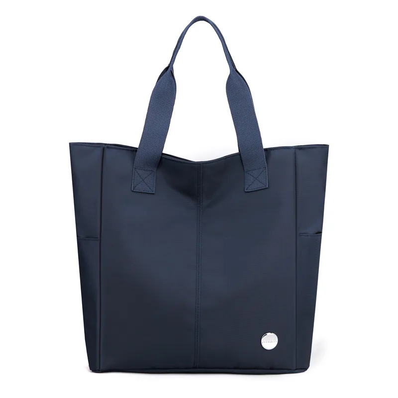 Shoulder Bag Youth Nylon Horizontal Tote Blue - Shop at LoveMi