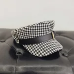 Houndstooth Cap