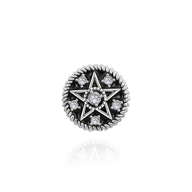 Pearl Brooch Decorative Women's Vintage Neckline Clothes Accessories Pentagon Brooch - Shop at LoveMi