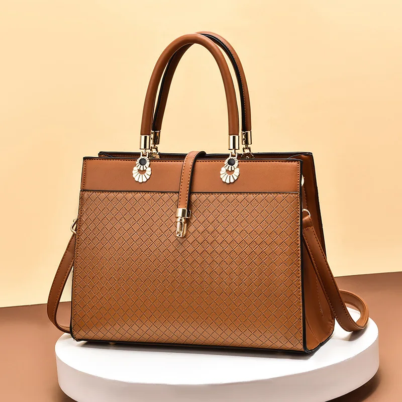 Women's Large Capacity One Shoulder Crossbody Handbag Yellow - Shop at LoveMi