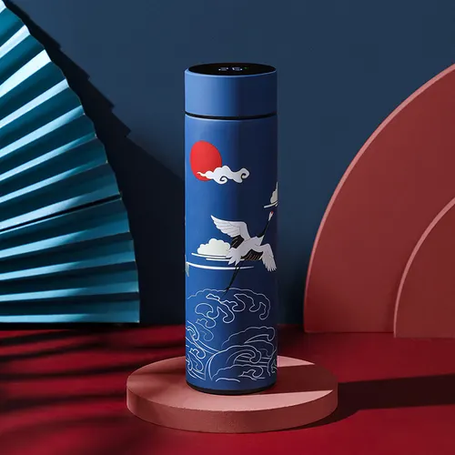 Retro Cup Ins Feng Guochao Blue - Shop at LoveMi