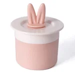 Rabbit Ear Pink White Bag
