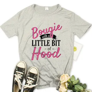 Women's Loose Round Neck Short Sleeves - Grey