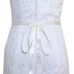 With Beige Ribbon