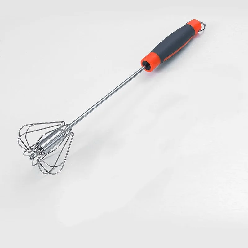 Stainless Steel Manual Egg Beater Kitchen Gadget Red - Shop at LoveMi