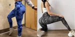 Grey And Dark Blue