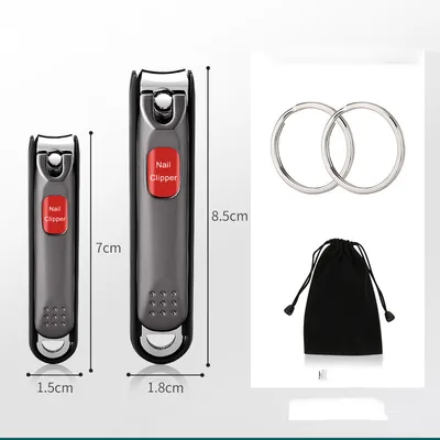 High end Portable Original Large Imported Nail Clippers Starry Night Black Two Piece S - Shop at LoveMi