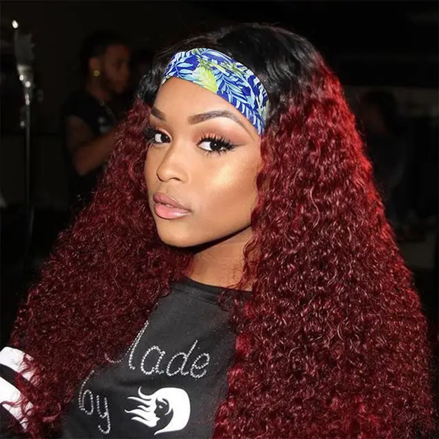 Wig African Small Curly Hair Mixed Color Hand-wound Tube - 2Color
