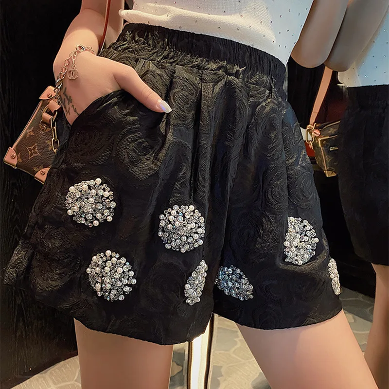Loose And Slim Black Casual Pants Summer Black - Shop at LoveMi