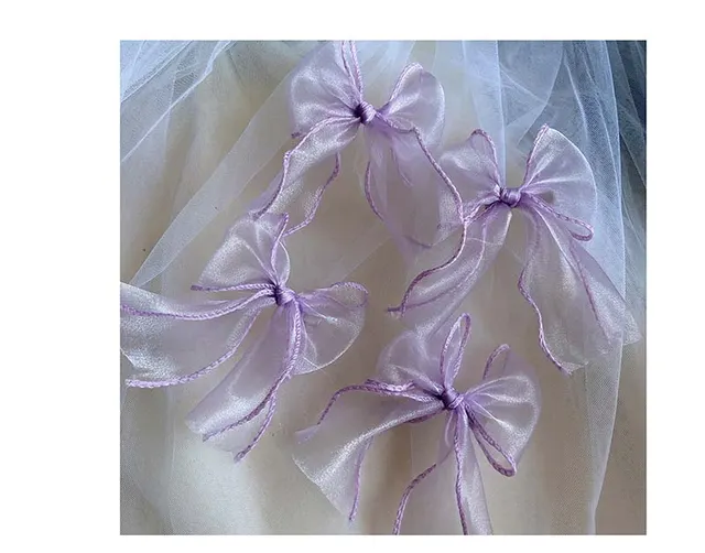 Purple Bow Ribbon Braided Headband O - Shop at LoveMi