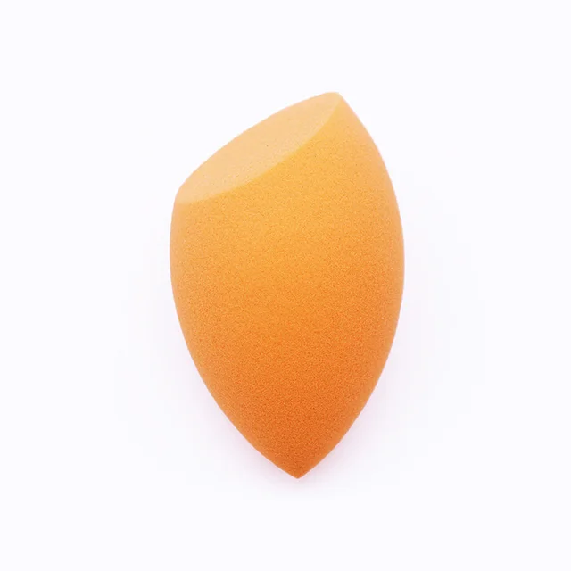 RT OrangeOrange Oblique Cut Foam Large Smear proof Makeup Very Soft Cosmetic Egg Light Pinkblackcoffeeskin Color Orange Without Logo - Shop at LoveMi