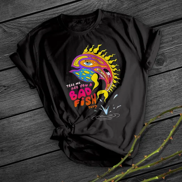 Printed Short sleeved Team Uniforms European And American Fabrics Black - Shop at LoveMi