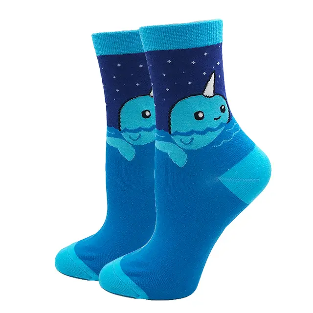 Women's Casual Fashion Simple Jacquard Socks C351 - Shop at LoveMi