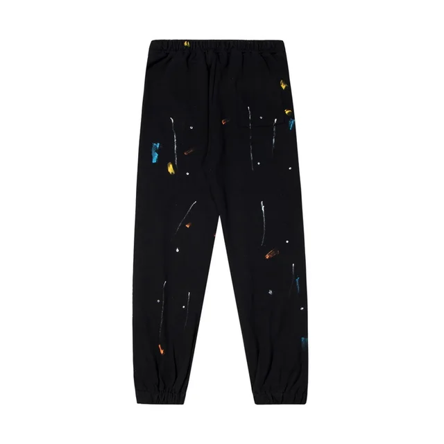 Men And Women Couple Loose Casual Sports Sweatpants Black - Shop at LoveMi