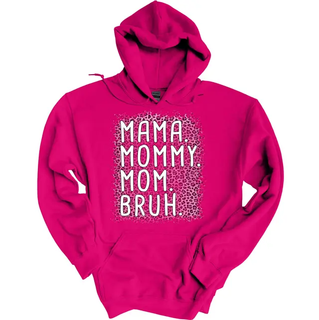 Hooded Solid Color Versatile Loose Student Hoodie Youth Casual Rose Red - Shop at LoveMi