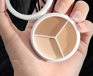 Three-color Concealer Waterproof Without Makeup - Tricolor Concealer