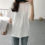 White Round Neck